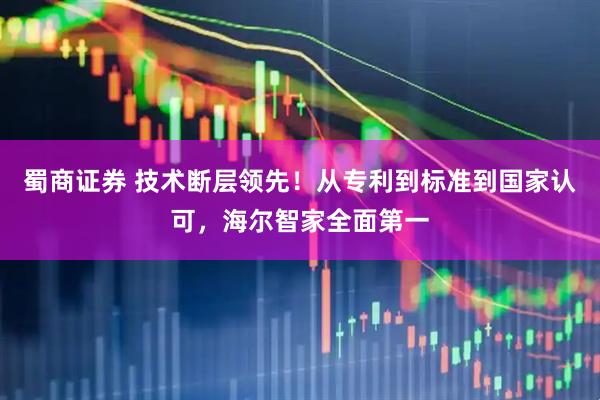蜀商证券 技术断层领先！从专利到标准到国家认可，海尔智家全面第一